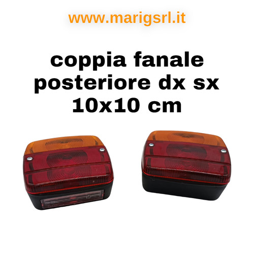 Coppia faro fanale posteriore - faro,
