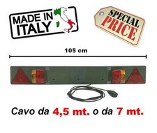 BARRA PORTATARGA POSTERIORE